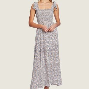 Cece Moroccan Ditsy Smock Dress Havana Fiesta